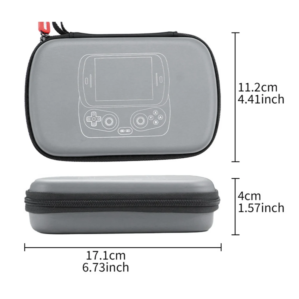 For Anbernic RG Slide Bag Case Shockproof Game Console Storage Case Waterproof Travel Carrying Bag Protective Shell For RG Slide