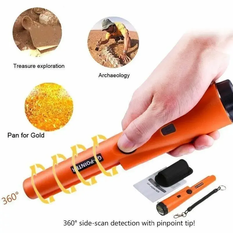 Positioning Rod Handheld metal detector GP Pointer Handheld Waterproof High Sensitivity Security Detector