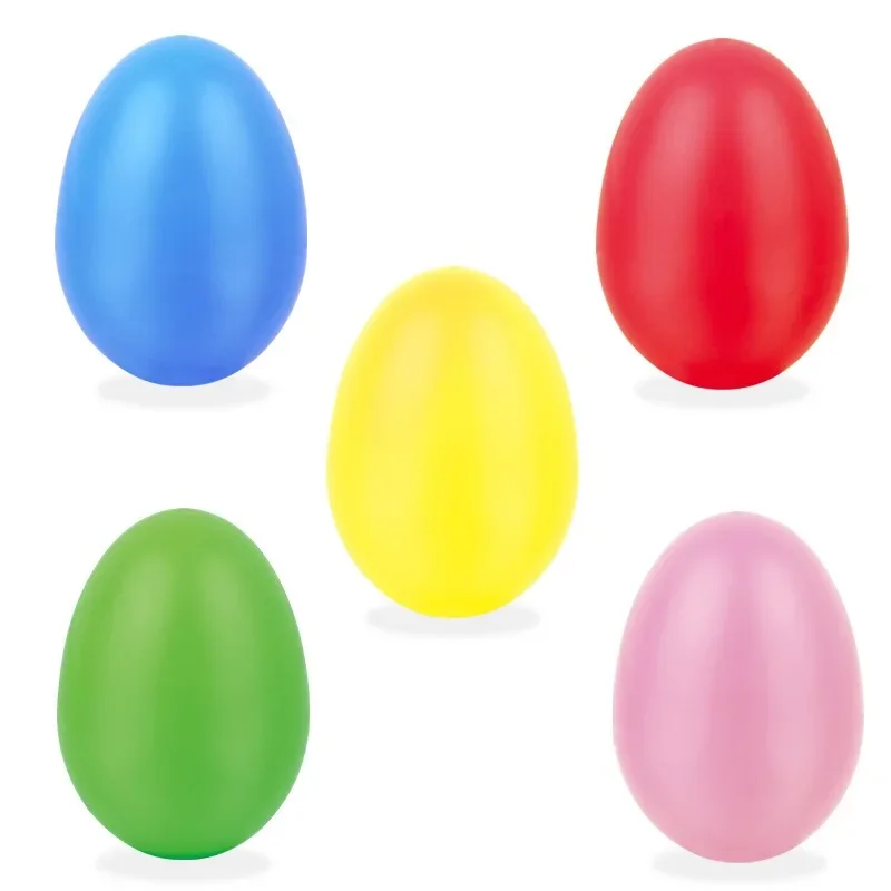 Plastic Percussion Maracas Musical Sound Egg Colorful Musical Instrument Baby Toddler Childre Toy Egg Toy Shaker