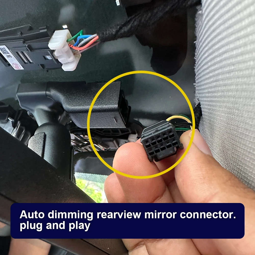 Fitcamx 4K Dash Cam for Kia Carnival 2022-2025, 2160P Car Camera with WiFi App & Loop Recording, Night Vision - Image 5
