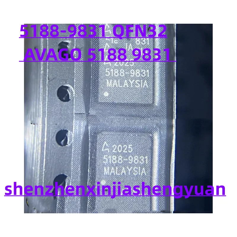 

5 шт./партия, новые оригинальные 5188-9831 QFN32 AVAGO
