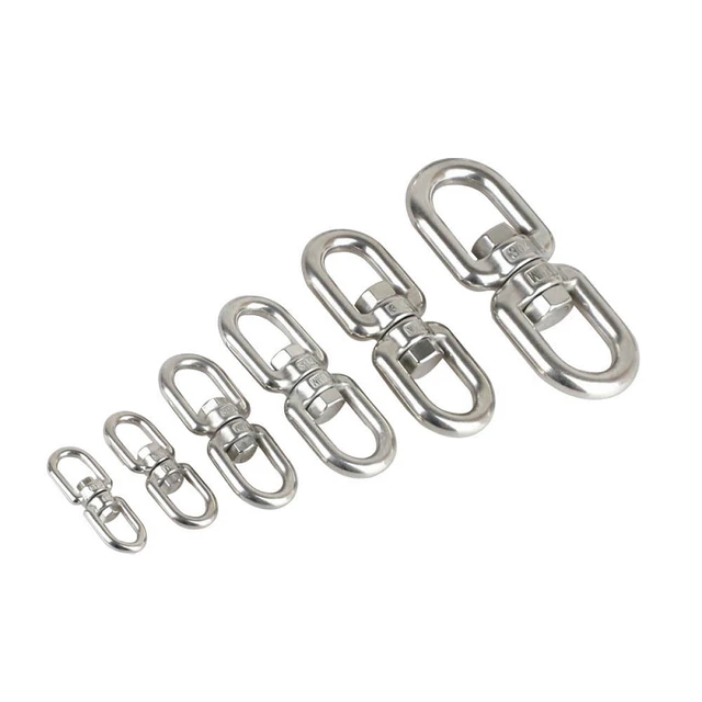 Stainless Steel Carabiner Clasp  Stainless Steel Eye Connectors -  Stainless Steel - Aliexpress