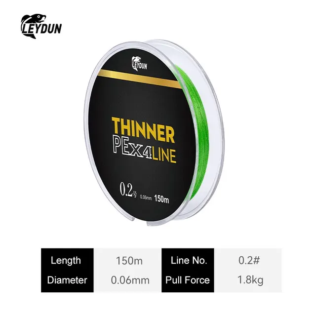 Micro THINNER Fishing Lines 100m 150m MT8 4 Strands Braided PE Japan Monofilament Fishing Line