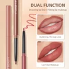 QIBEST 12 Colors Lipliner Pencil Sets Waterproof Sexy Red Matte Contour Tint Lipstick Lasting Non-stick Cup Lips Makeup Kits 2