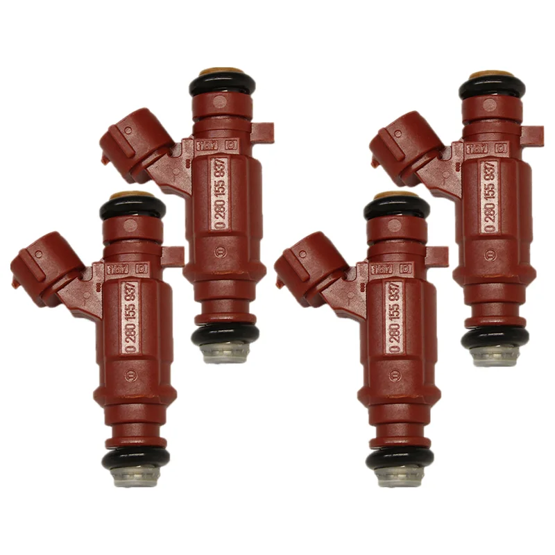 4pcs 0280155937 166005M100 fuel injector for For 20002002 Nissan