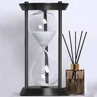 15 Minutes Northern Europe Retro Metal Hourglass Timer Glass Sand Clock Home Decoration Sandglass Watch Crafts Timekeeper Gifts 2