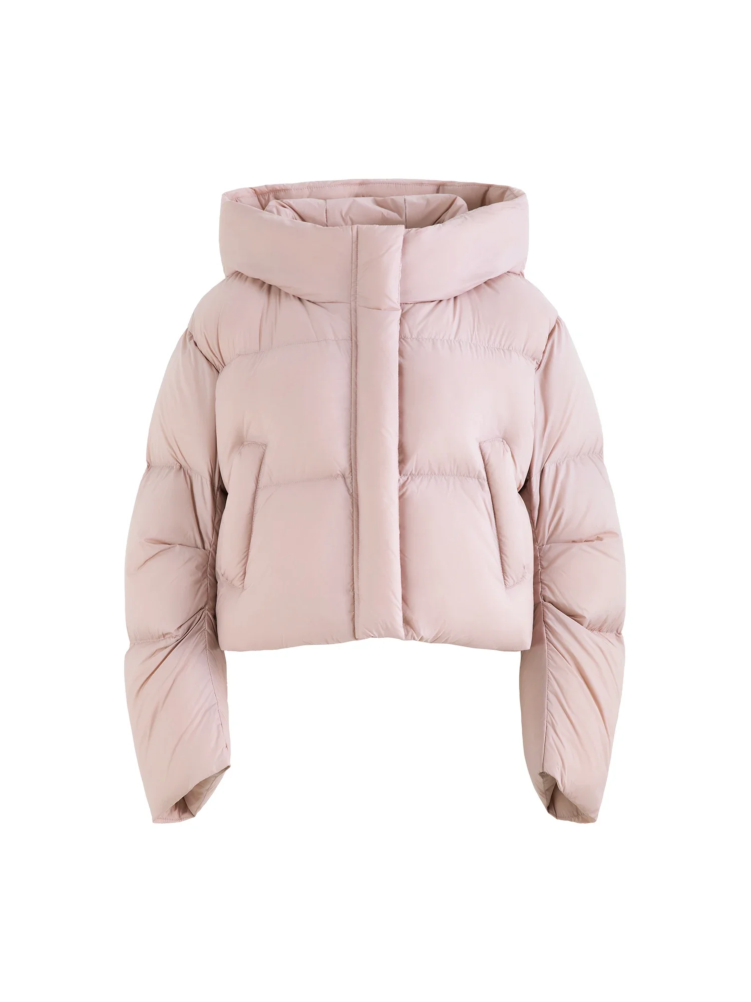 Female Down Jacket female down jacket 134.7G Filling Amount Petite Size Short Warm for Winter 3 Colors 24ZQ94011