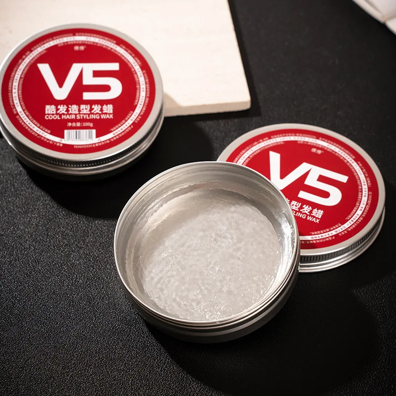 Men's refreshing hair wax hair mud barber shop special style fluffy long-lasting styling Moisturizing and Brightening