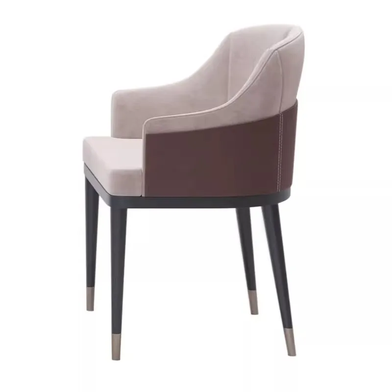 

Modern Cafe Backrest Office Dining Chairs Accent Hotel Designer Portable Dining Chairs Nordic Muebles Home Furniture YX50DC