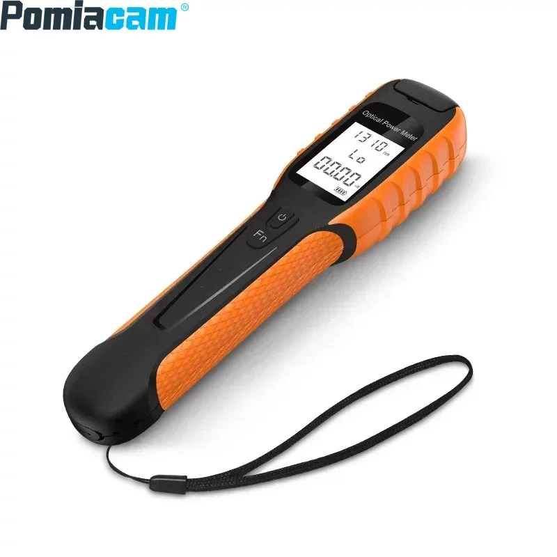 New Type Fiber Optic Power MeterG11 Measurement Range -70~+10dbm High-precision Optical Power Meter Flashlight OPM Charging Type ph meter 0 01 high precision water quality tester measuring range 0 14 suitable for aquarium swimming pool household drinking