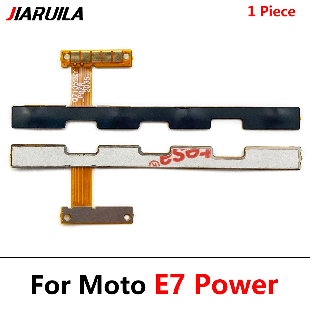 Replacement Power On/Off Volume Switch Key Button Flex Cable Ribbon for Motorola Moto E Series