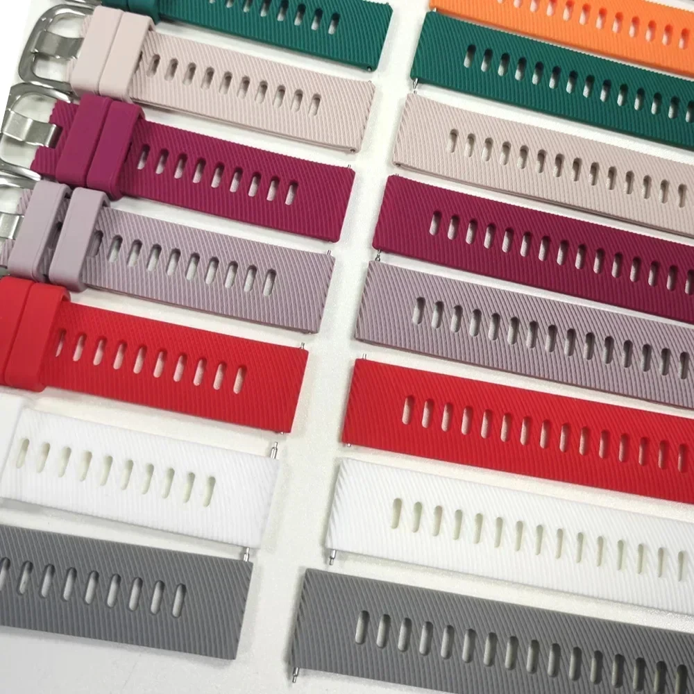 Premium Silicone Replacement Strap for Garmin Forerunner & Vivoactive Series