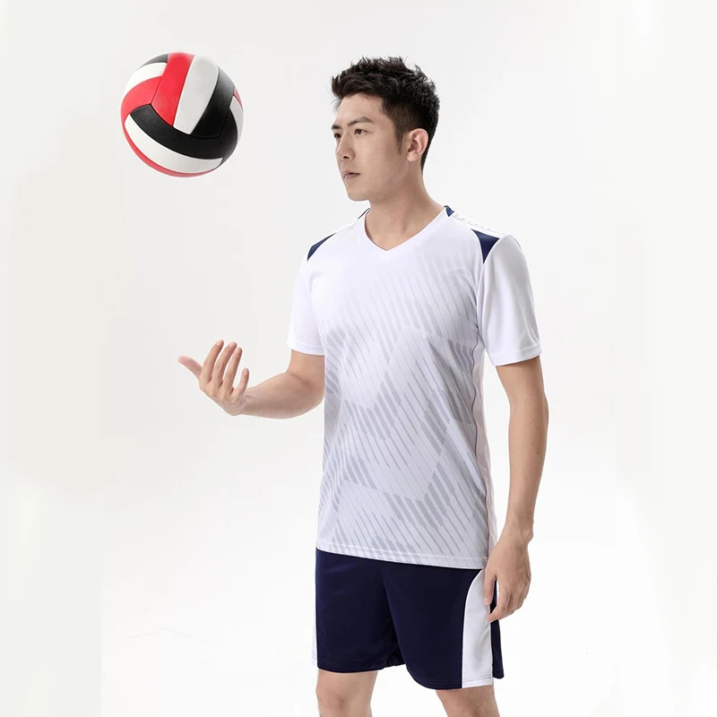 Man Volleyball Jersey Quick Dry Printing Embroidery Women Volleyball Kits Youth Team Uniforms 854+855