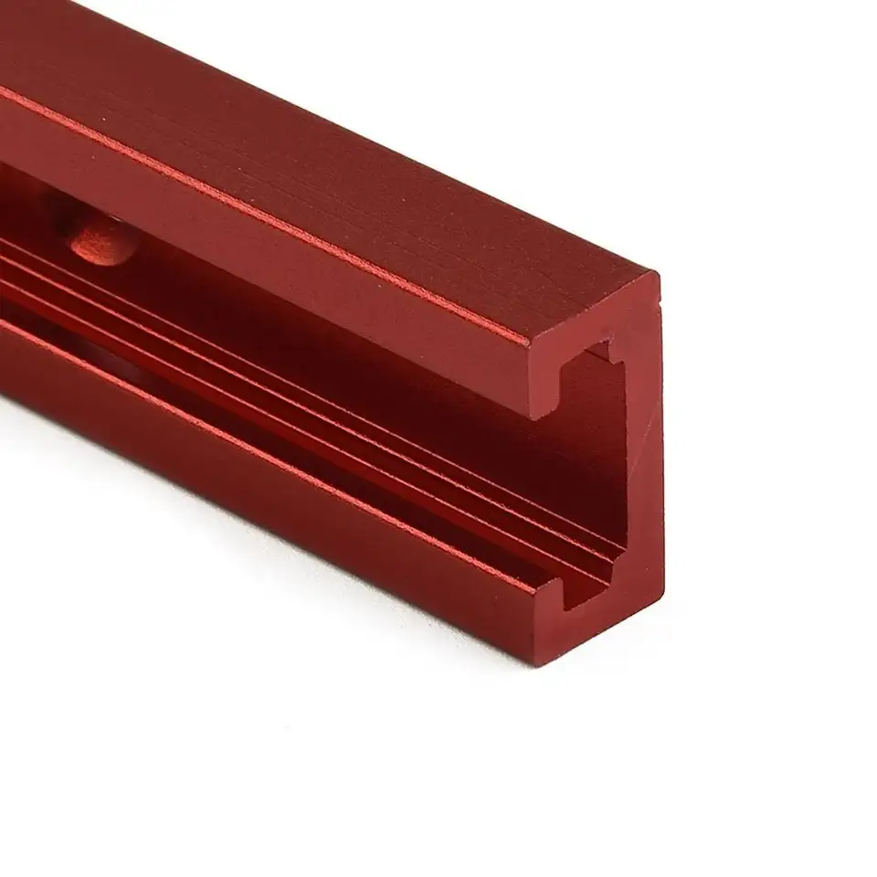 1Pcs Slide Guide Rail T-Track Aluminium Alloy 300-600mm T-Slot Track T Slider Fixture Slot Slide 19 Type 19x9.5mm image 5