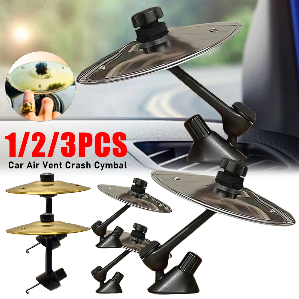 Cymbale Pour Voiture Grille De Ventilation Pour Cymbales De Voiture - Mini Cymbales De Death Whistle