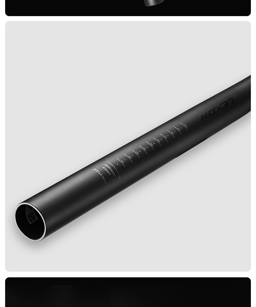 Lexon ultraleichte 145g/155g Fahrrads attel stütze Carbon 27.2/31,6mm zwei Größen MTB/Kies/Rennrad Sitzrohr 350mm Länge Sattelstütze – Detail 13