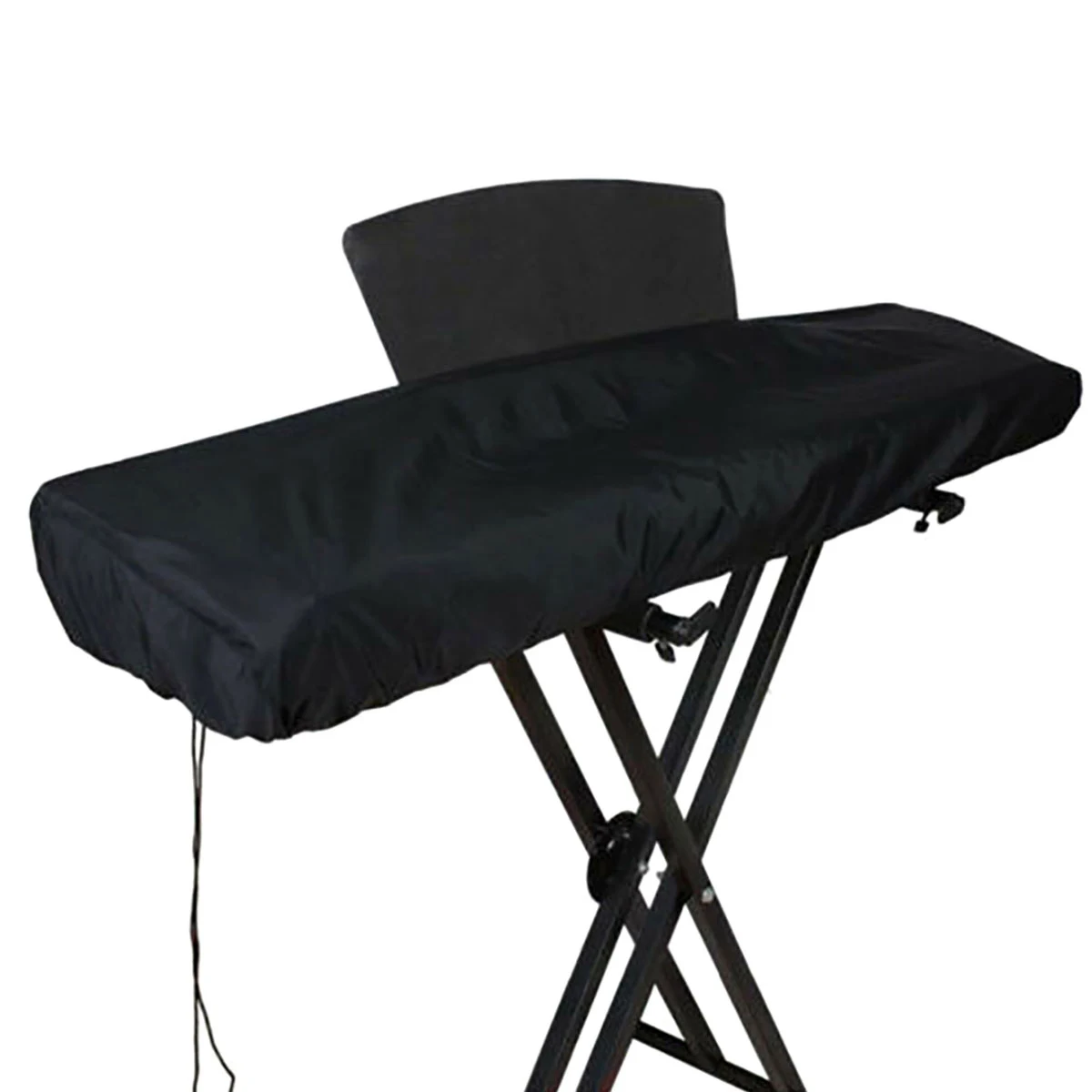 Piano Keyboard Cover 61/88 Keys Electronic Keyboard Digital Piano Dust Cover w/ Adjustable Cord Dustproof Piano Case Accessories Waterproof Black Bag piano cover piano keyboard cover piano keyboard covers electronic piano bag