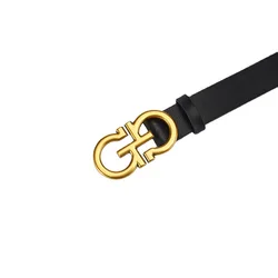 Women's Luxury Belt High Quality Genuine Leather Pu Mixed Strap Fashion Designer Eight Metal Buckle Waistband Y2k Accessories