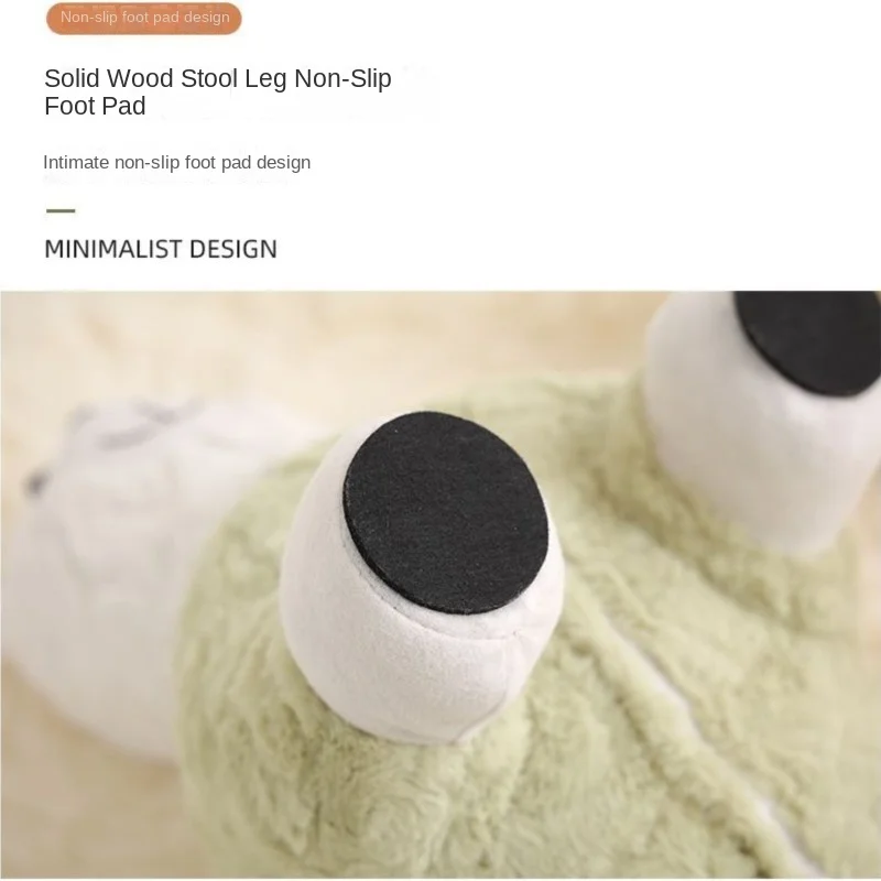 Alpaca Small Stool Alpaca Chair Children's Animal Stool Cartoon Home Decoration Shoe Changing Living Room Sofa Low