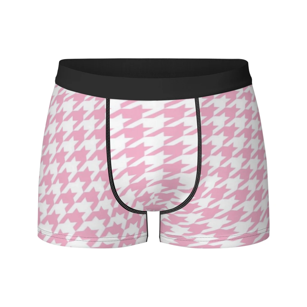 

Трусы-боксеры Houndstooth мужские, дышащие шорты, нижнее белье, подарок