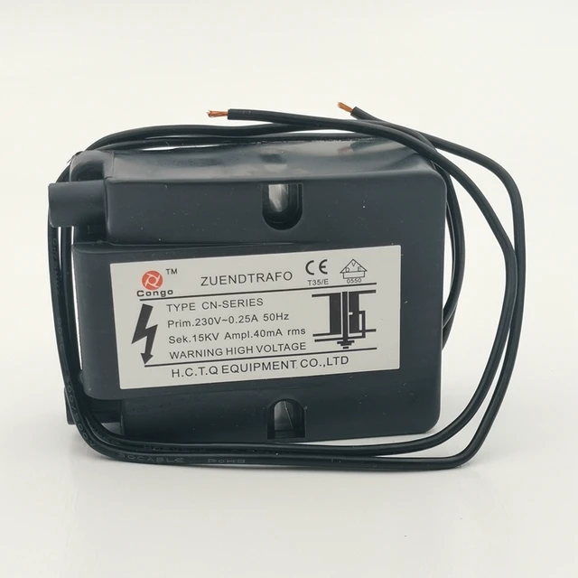 Hulladékolaj -Égő Gyújtó 15Kv -Os Transzformátor Gyújtótekercs -Kazán Kerámia Gyújtás Tű Nagynyomású Feszültség Impulzus - Image 3
