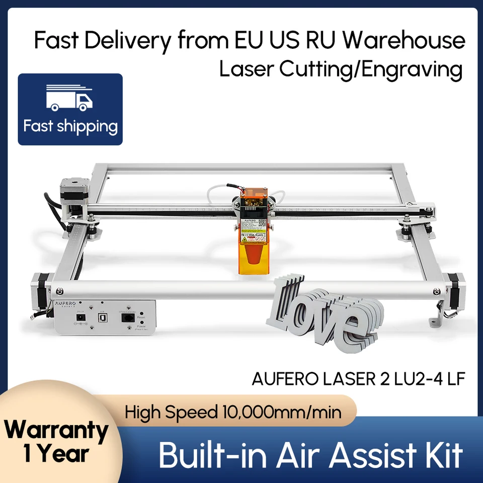 ORTUR Aufero Laser 2 Laser Engraver, 10W Laser Engraving Machine