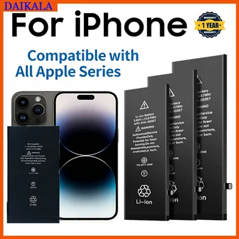 Batteria per telefono 2026 per Apple 5 6S 7 8 Plus X XR XS Max 11 12 Pro 13 14 15 Plus 15 Pro - Batteria di ricambio per iPhone 7