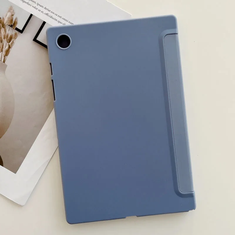 Folio Stand Slim Soft Shell Cover - TPU+PU Leather Case
