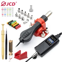 JCD 750W Hot Air Gun 8858A BGA Micro Rework Soldering Station Hair Dryer Soldering Heat Gun 220V 110V For SMD SMT Welding Repair 1