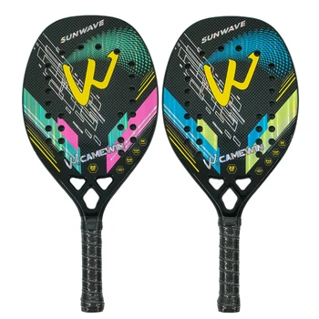 Camewin 3K Carbon Fiber Beach Tennis Racket – 2024 Rough Surface 1