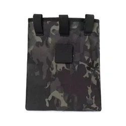 Tactical MOLLE Mag Recovery Dump Pouch - Drawstring Hunting Gear Storage Bag (SO001BCP)