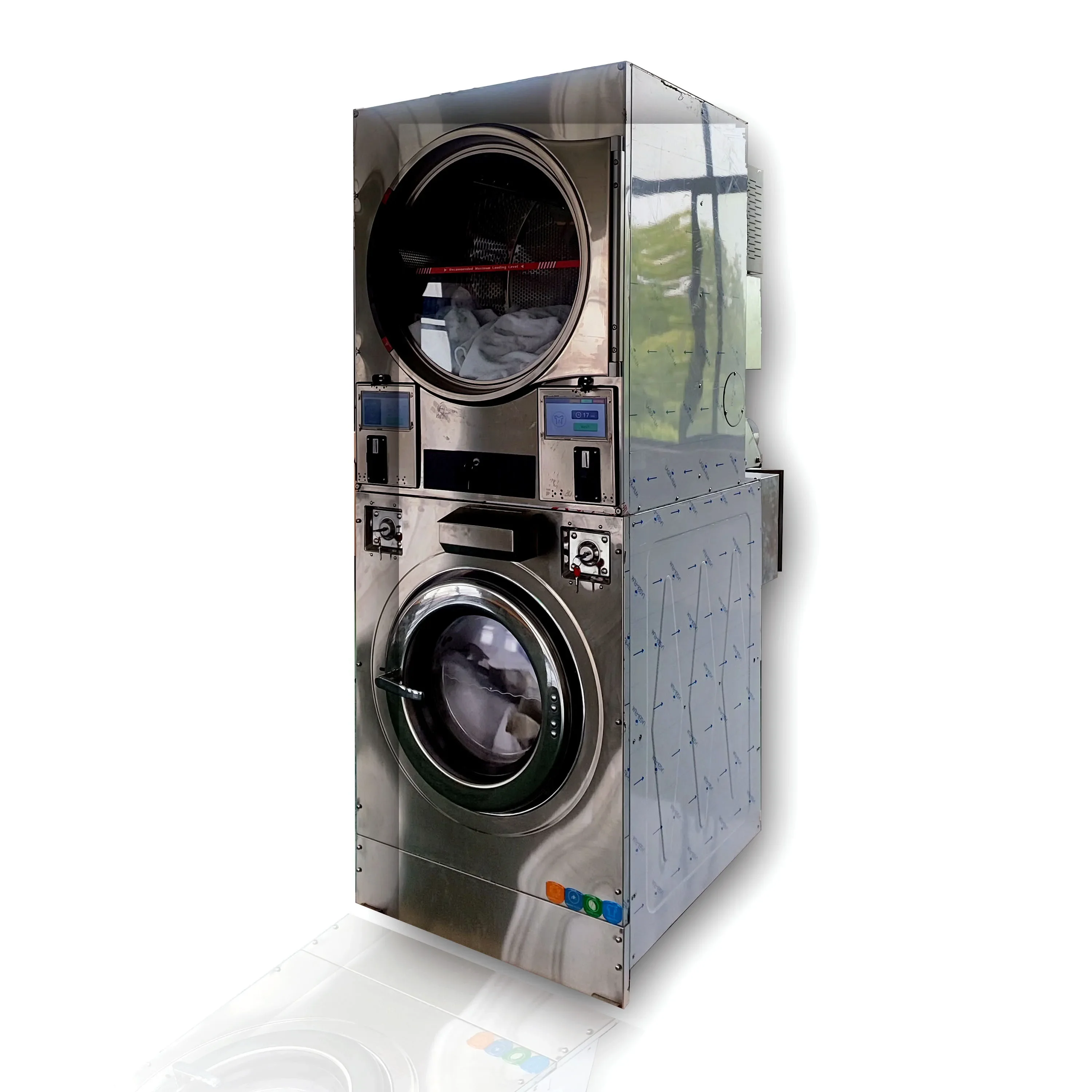 Coin-operated washing machine washing equipment manufacturers directly supply automatic commercial washing machines 3