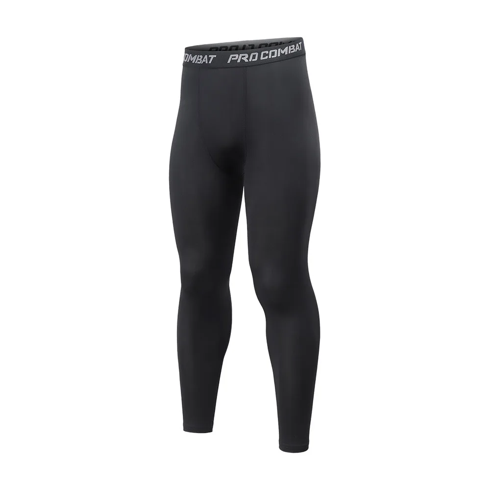 ARSUXEO Men Sports Running Tights Gym Fitness Compression Pants Workout Training Leggings Cycling Base Trousers Jogging Tights