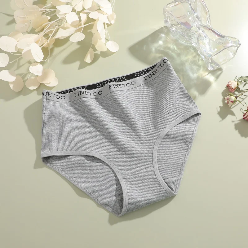 Women's Seamless Cotton Briefs Women Plus Size Panties Solid Color Breathable Underwear Female Low Waist Soft Lingerie S-XXL