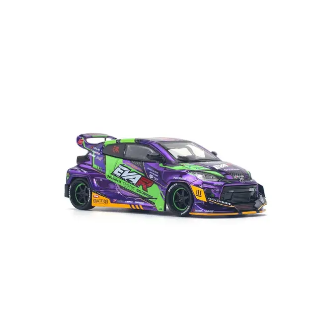 XCARTOYS 1:64 S1-07 Toyota GR Yaris EVA co-electroplated