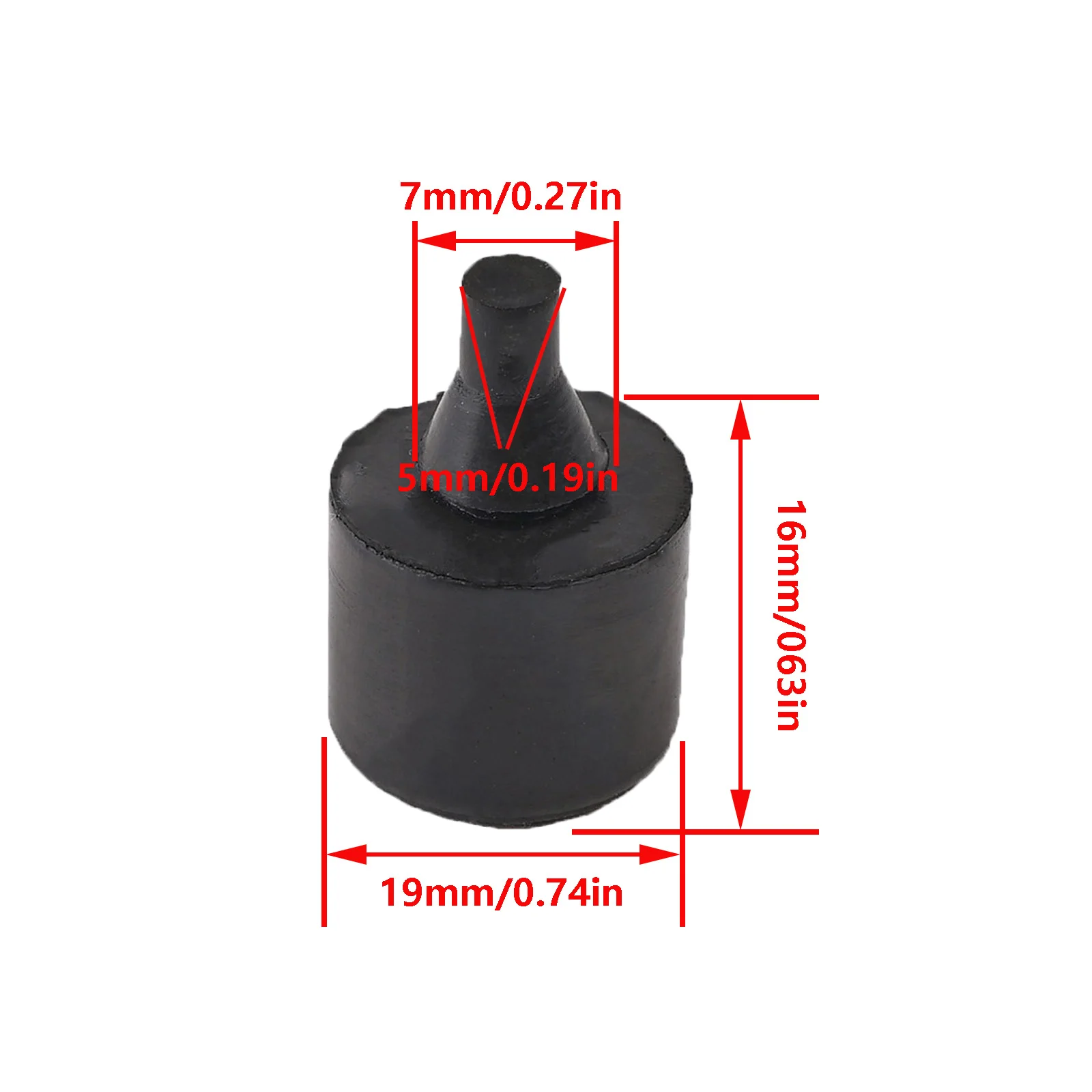 4X Für Land Rover Freelander 2 LR2 LR3 LR4 Discovery 3 4 Range Rover Sport L320 Türstopper Gummi-Puffer 2013 2014 2015 – Detail 4