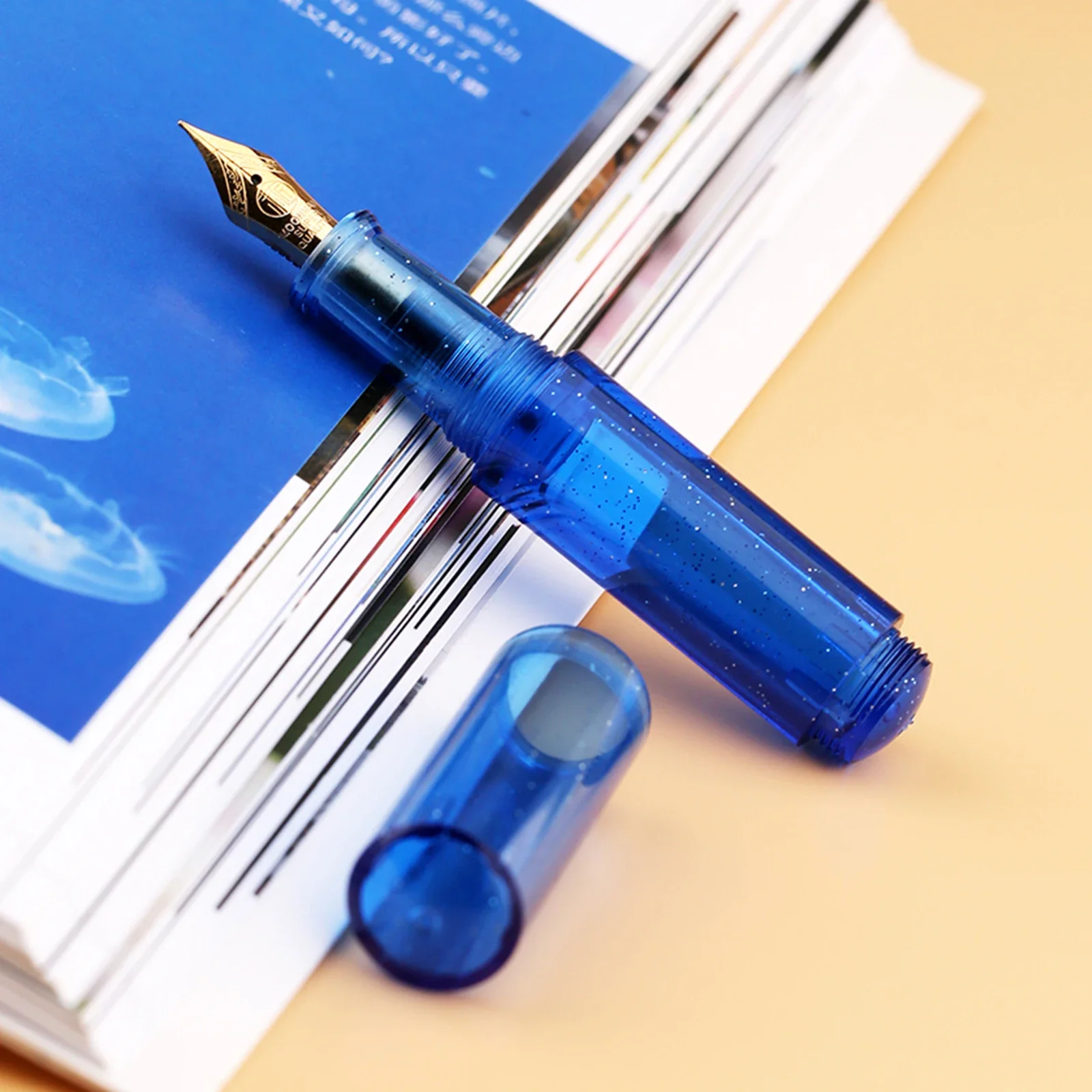 Moonman Second Generation wancai fountain pens Transparent writing ink Pen Mini Pocket Pen gift for students school supplies 2