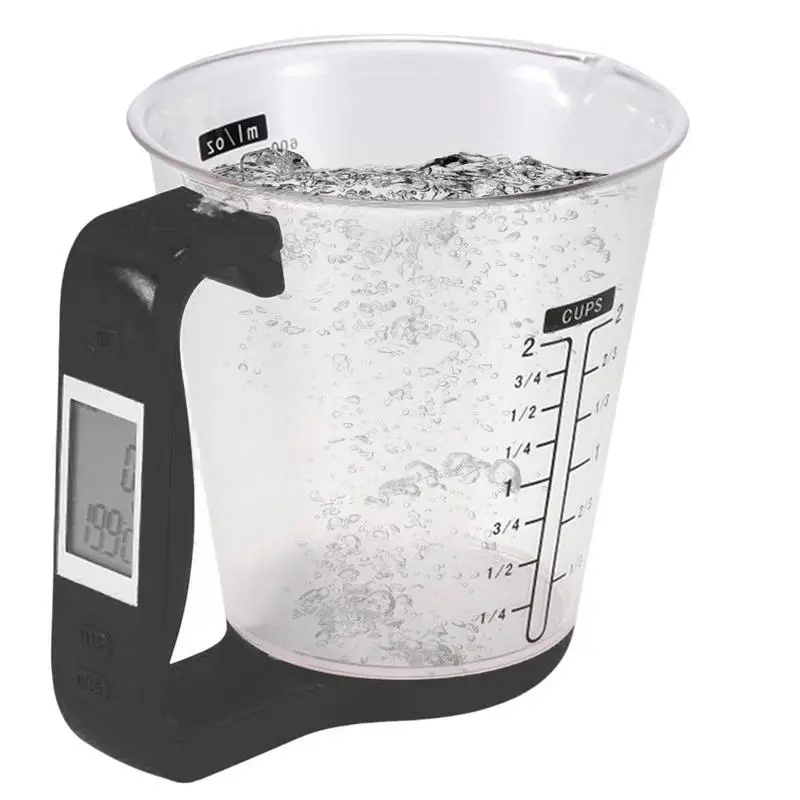 

Electronic Measuring Cup Digital Kitchen Scale And Cup Digital Measuring Cup And Scale Scales Weighing Flour Sugar Oil Coffee