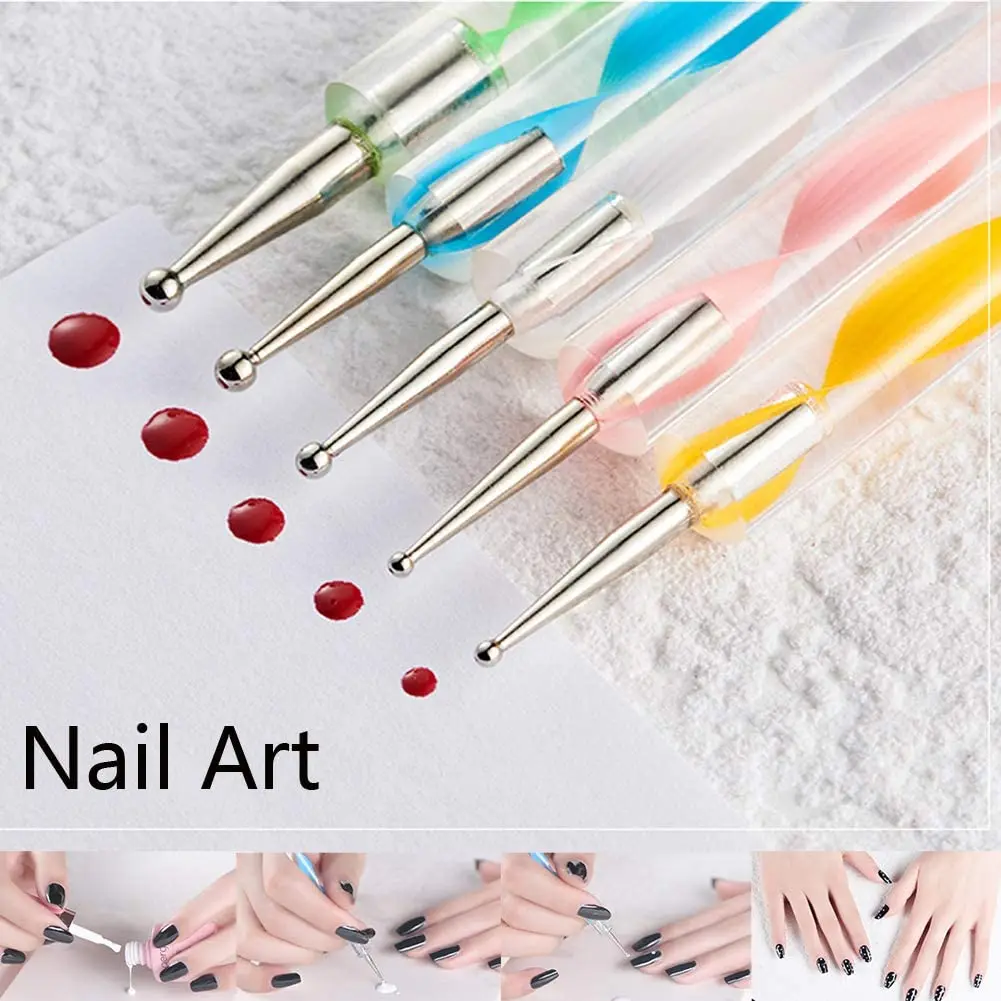 Mandala Dotting Tools Set with a Zipper Storage Bag for Painting Rocks, Mandala Stencil Ball Stylus Paint Tray Set for crafting