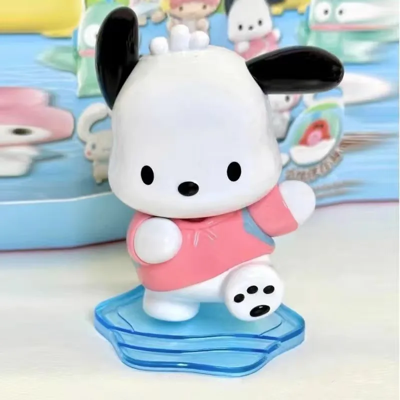 thumbnail image 1 of Muñeca periférica de dibujos animados de Sanrio, modelo Cinnamoroll, Kuromi, Melody, Pompompurin, Pochacco, modelo de juguete, regalos de cumpleaños para niños, 1 of 5