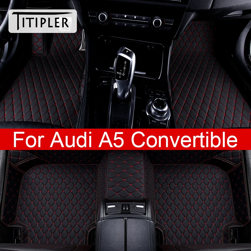 Titipler Car Floor Mats For Audi A5 Convertible Quattro Foot Coche
