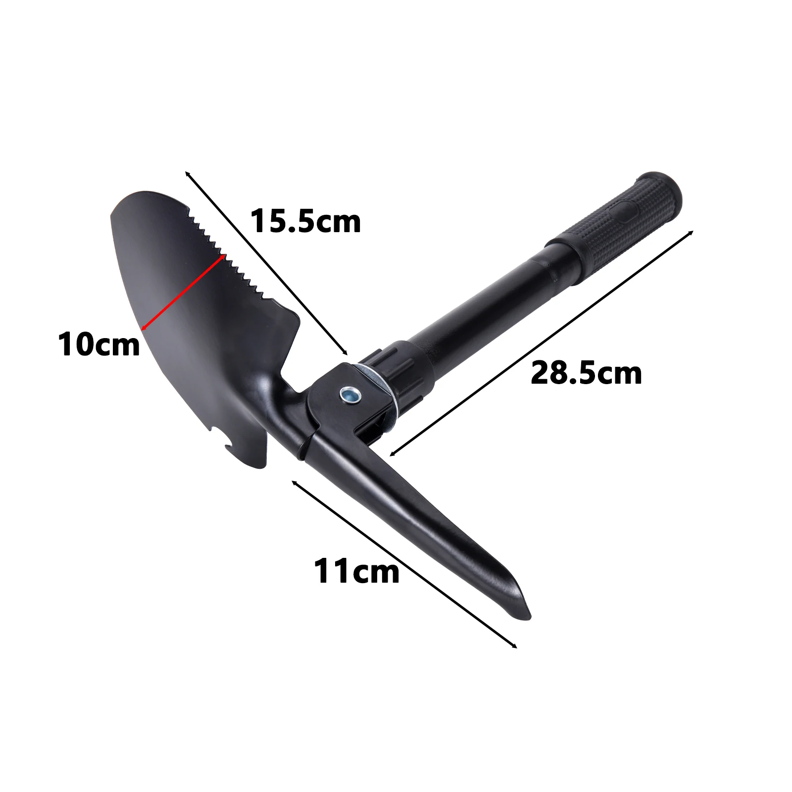 Description Picture 5 of itemEngineer Shovel Outdoor Multifunctional Folding Military Shovel Vehicle Camping Fishing Spade Pickaxe Planting Gardening Tool