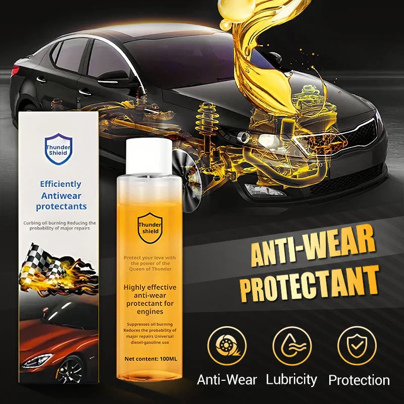 Engine Lubricating Oil Additive 100ML Highly Effective Engine Anti-Wear Protectant Agent Oil Additive Reduce Noise and Jitter