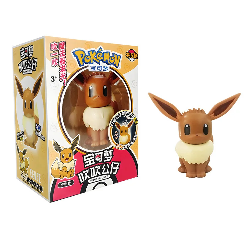 5 Estilo Pokemon Action Figures Doll Pocket monster Pikachu Night Light Toy  Eevee Psyduck Bulbasaur Jirachi Lâmpada presente para crianças grandes -  AliExpress