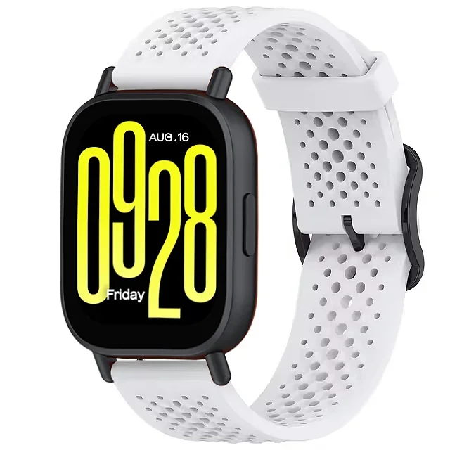 Breathable Silicone Wristband Strap - 20mm/22mm