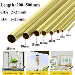 Premium Brass Tubes for DIY Projects - Various Diameters & Lengths