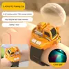Rechargeable Remote Control Toy 2.4ghz Rc Mini Racing Vehicle Wrist Toy with Led Light for Kids Remote Control Car with for Boys 1