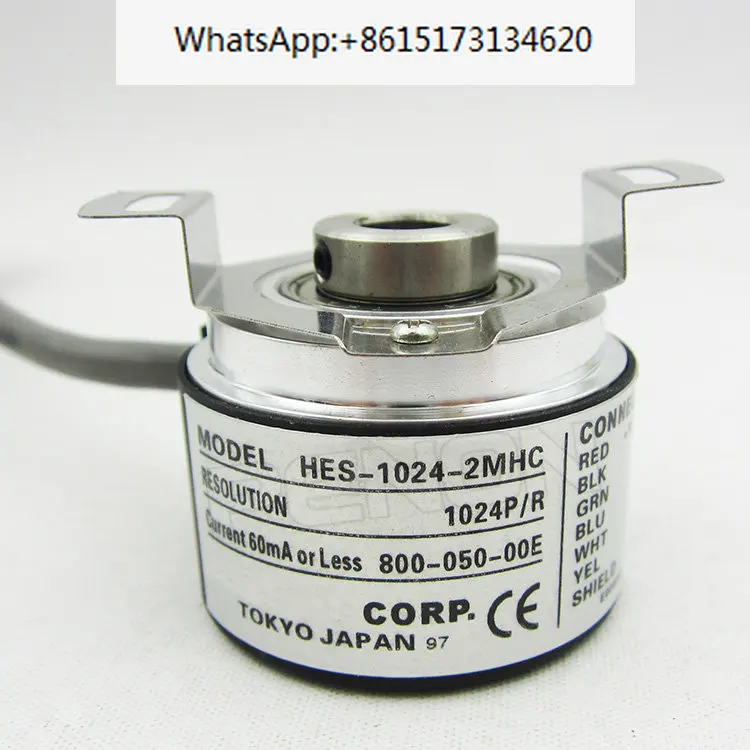 

HES-10-2MHC rotary encoder, outer diameter 38mm, half hollow shaft, shaft diameter 8mm, photoelectric incremental type