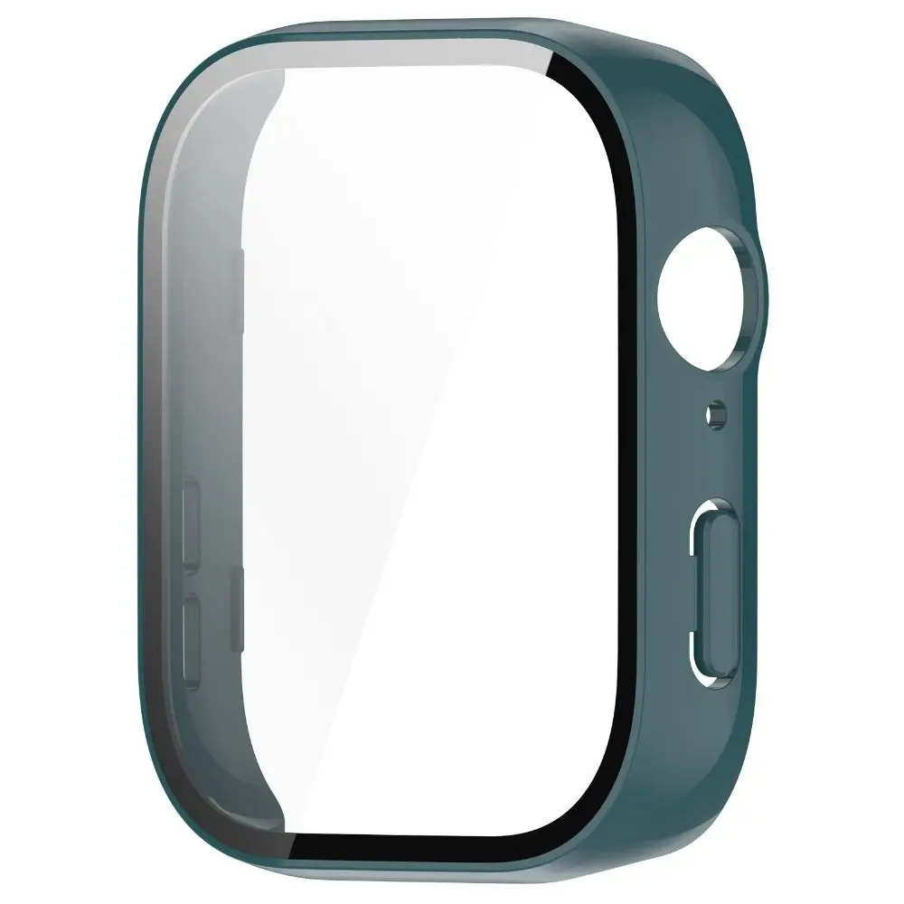 Premium PC+Tempered Glass Protective Smartwatch Case with Full Screen Coverage