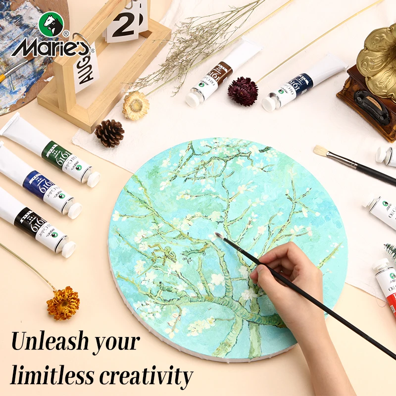 50ml Marie's Oil Paints – Professional Rich Pigments for Craft & Art, Ideal for Artists & Beginners 3